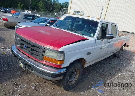 1997 Ford F-350 Xl from USA, damaged, VIN 1FTJW35F9VEC78035